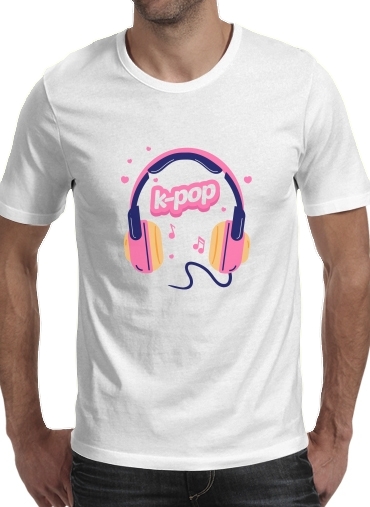 T-shirt I Love Kpop Headphone