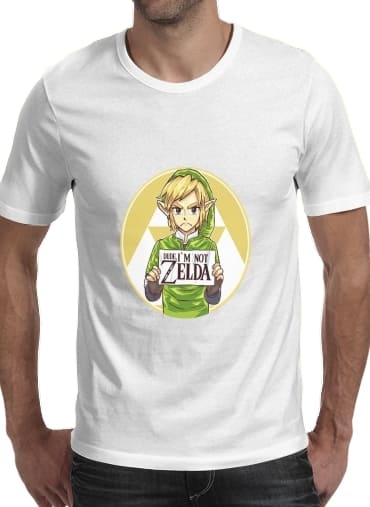 T-shirt Im not Zelda