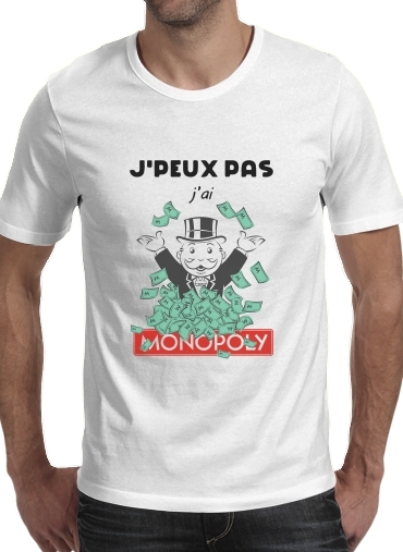 T-shirt Je peux pas jai monopoly