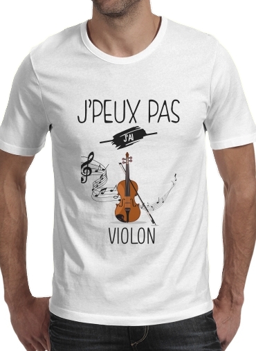 T-shirt Je peux pas j'ai violon
