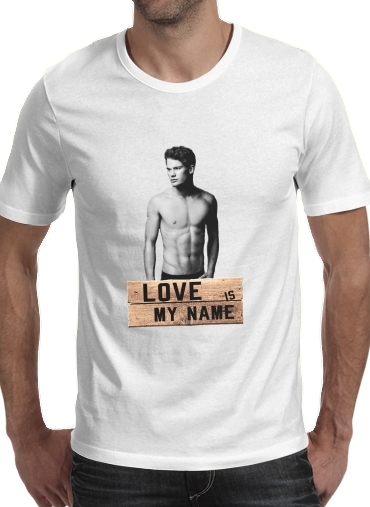 T-shirt Jeremy Irvine Love is my name