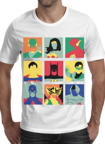 T-shirt Justice pop