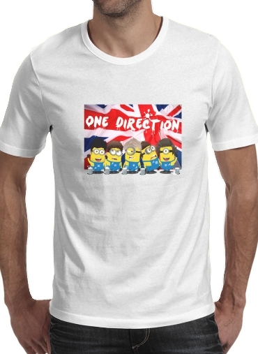 T-shirt Minions mashup One Direction 1D