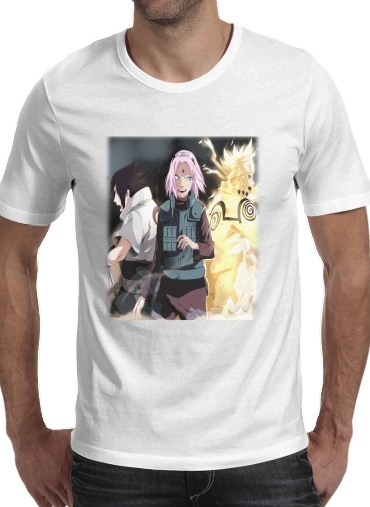 T-shirt Naruto Sakura Sasuke Team7