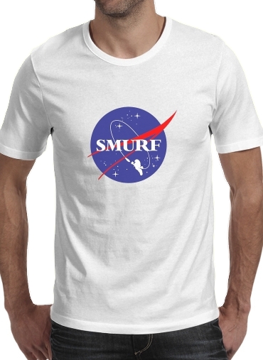 T-shirt Nasa Parodie Smurfs in Space