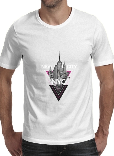 T-shirt NYC V [pink]