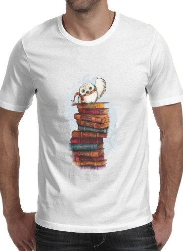 T-shirt Owl and Books