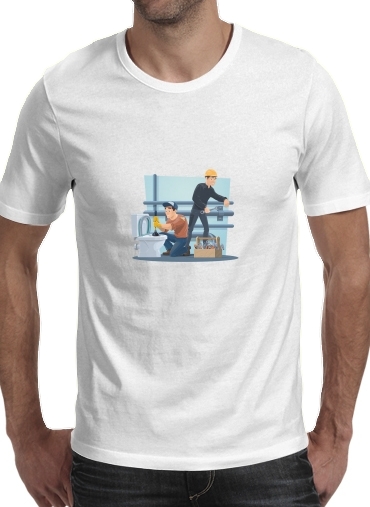 T-shirt Plombier avec outils