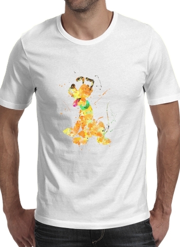 T-shirt Pluto watercolor art