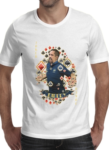 T-shirt Poker: Franck Ribery as The Joker