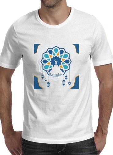 T-shirt Ramadan Kareem Blue