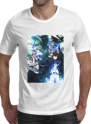 T-shirt Setsuna Exia And Gundam