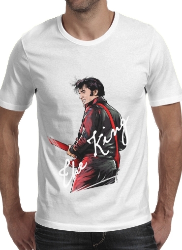 T-shirt The King Presley