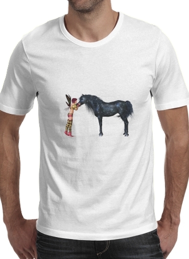 T-shirt La dernière licorne