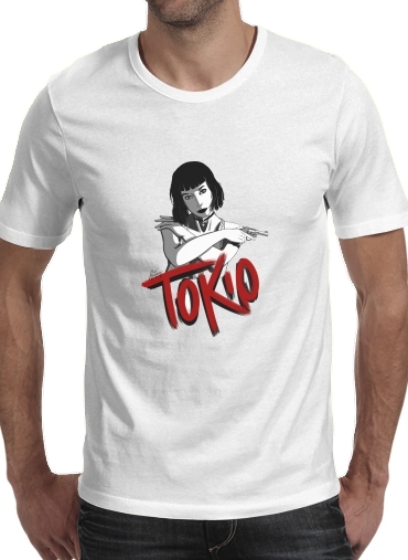 T-shirt Tokyo Papel