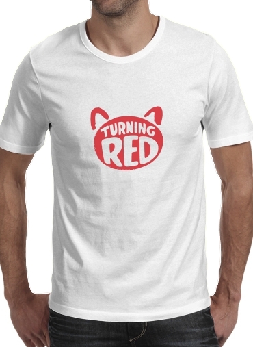T-shirt Alerte rouge panda roux