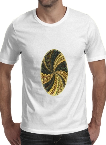 T-shirt Twirl and Twist black and gold