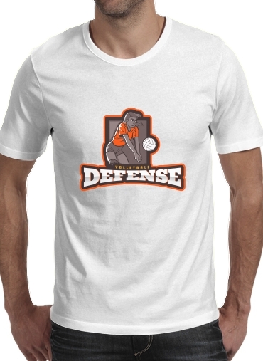 T-shirt Volleyball Defense