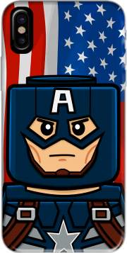 coque Iphone 6 4.7 Bricks Captain America