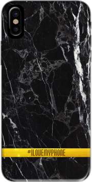 coque Iphone 6 4.7 Minimal Marbre Noir