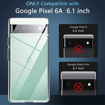 difference coque Google Pixel 6a