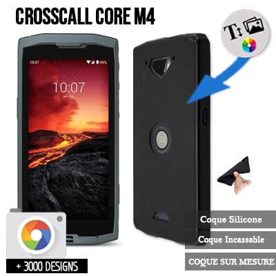 Silicone personnalisée Crosscall Core M4