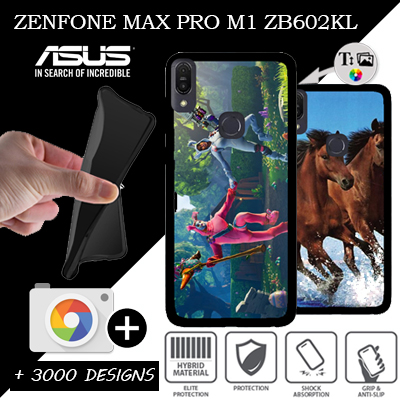 Silicone personnalisée Asus Zenfone Max Pro M1 ZB602KL
