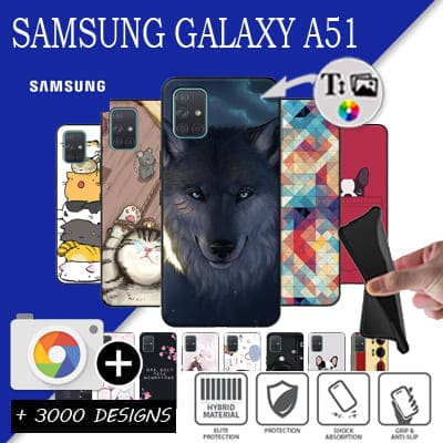 Silicone personnalisée Samsung Galaxy a51
