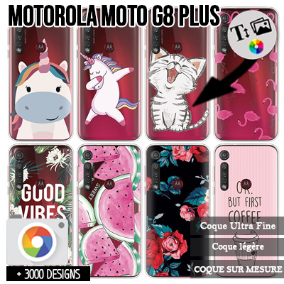 Coque personnalisée Motorola Moto G8 Plus