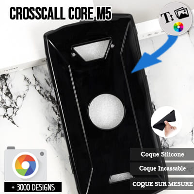 Silicone personnalisée Crosscall Core M5