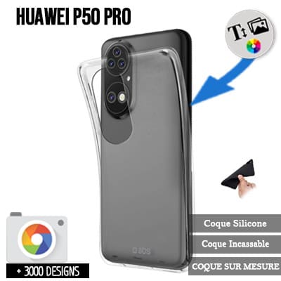 Silicone personnalisée HUAWEI P50 Pro