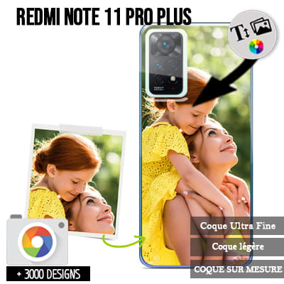 Coque personnalisée Xiaomi Redmi Note 11 Pro Plus 5G