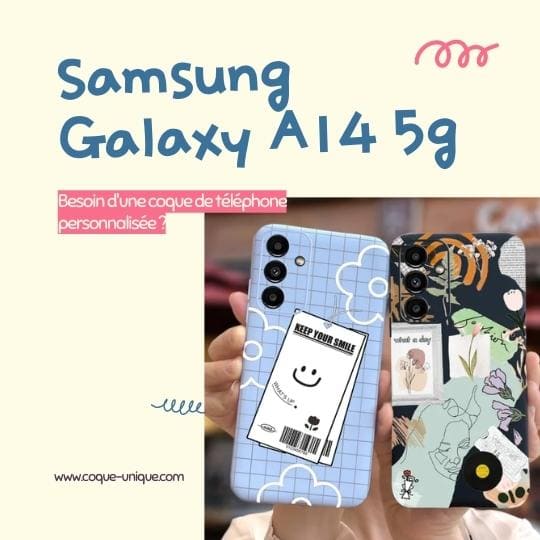 coque personnalisee Samsung Galaxy A14 5g