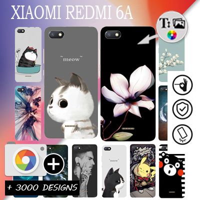 kwmobile Coque Xiaomi Redmi 6A Coque pour Xiaomi Redmi 6A Étui Double avec Protection écran Or Rose métallique