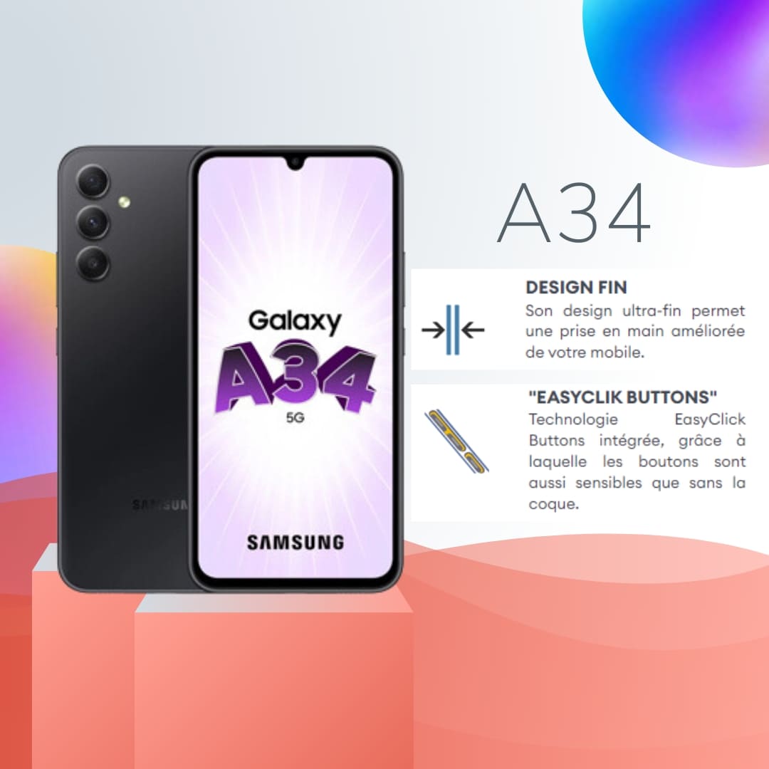 Coque personnalisée Samsung Galaxy A34