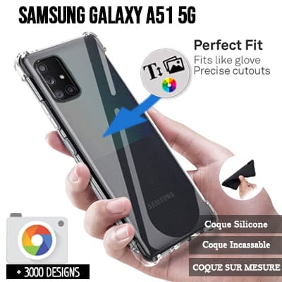 Silicone personnalisée Samsung Galaxy A51 5G