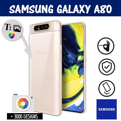Silicone personnalisée Samsung Galaxy A80