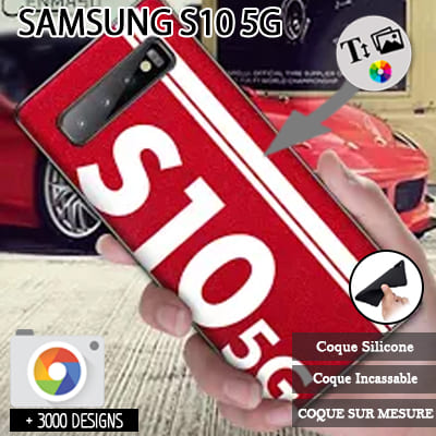 Silicone personnalisée Samsung Galaxy S10 5g