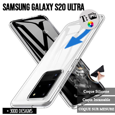 Silicone personnalisée Samsung Galaxy S20 Ultra
