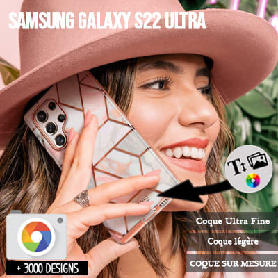 Coque personnalisée Samsung Galaxy S22 Ultra