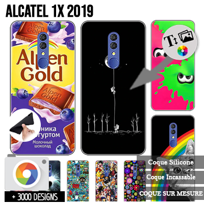 Silicone personnalisée Alcatel 1X 2019