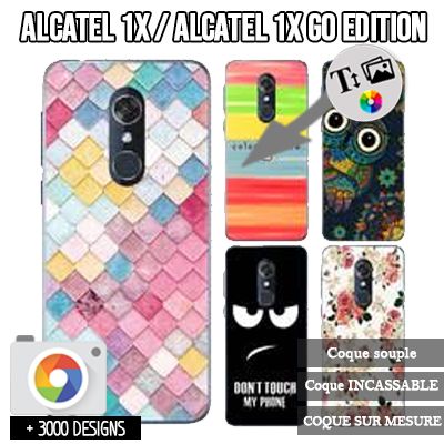 Silicone personnalisée Alcatel 1X