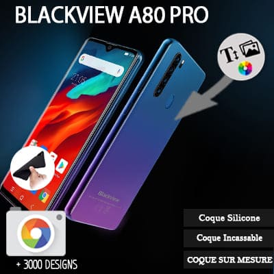 Silicone personnalisée Blackview A80 Pro