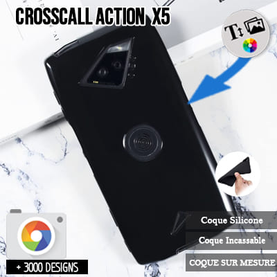 Silicone personnalisée Crosscall Action x5