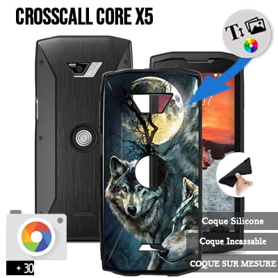 Silicone personnalisée Crosscall CORE X5