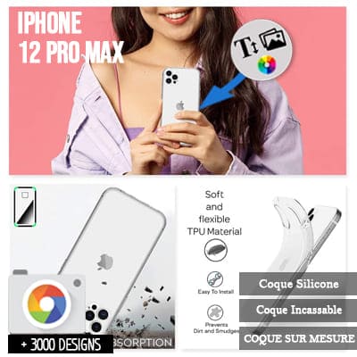 Silicone personnalisée iPhone 12 Pro Max