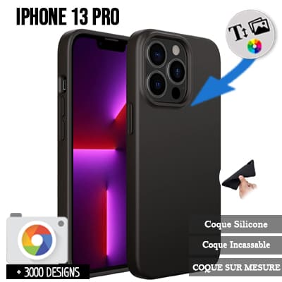 Silicone personnalisée iPhone 13 Pro