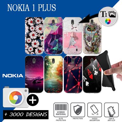 Silicone personnalisée Nokia 1 Plus