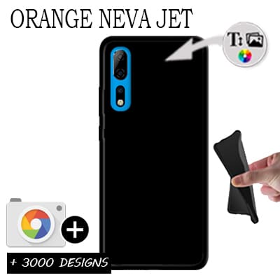 Silicone personnalisée Orange Neva jet