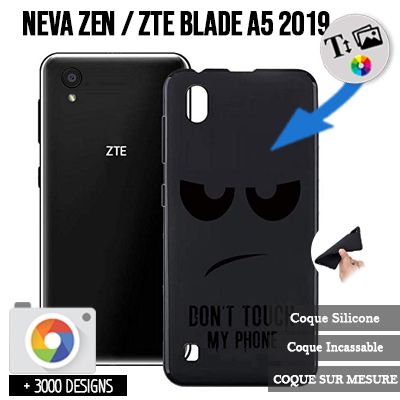 Silicone personnalisée Orange Neva ZEN / Blade A5 2019